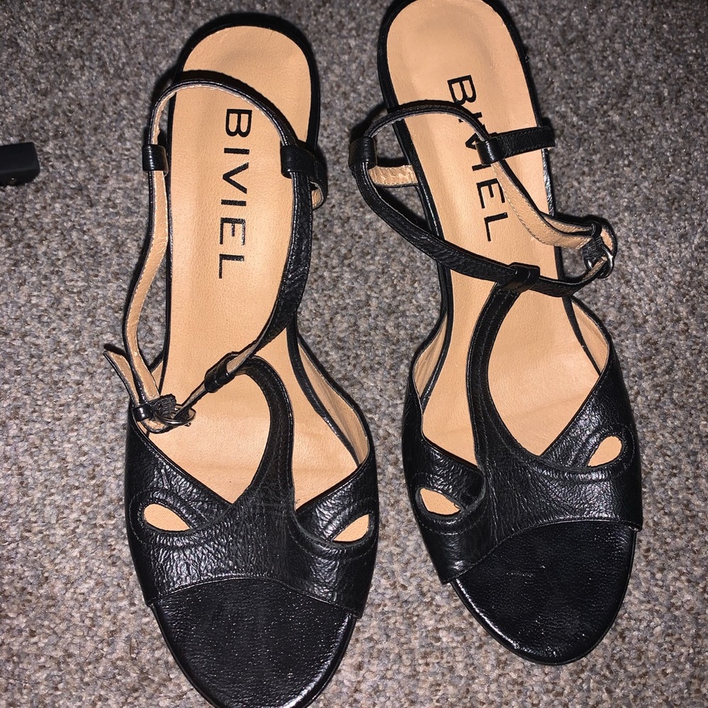 Cute black high heels